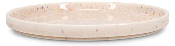 Bež desertni porcelanast krožnik ø 20,5 cm Fika – ONA