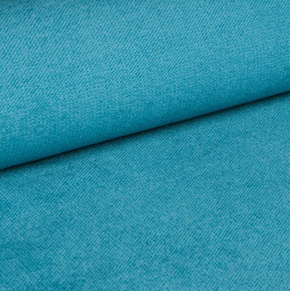 AKCIJA Opremljena postelja boxspring GLORIEN VELVET 140x200 cm turkizna II. kakovost Vzmetnica: Vzmetnica Bonell