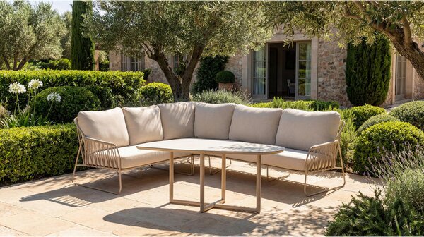 LOUNGE GARNITURA aluminij