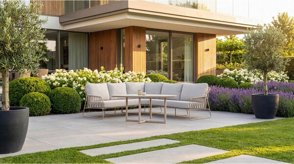 LOUNGE GARNITURA aluminij