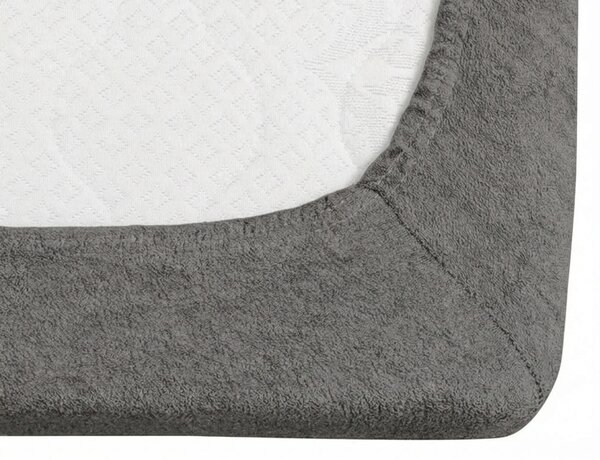 Frotir rjuha EXCLUSIVE temno siva 160x200 cm