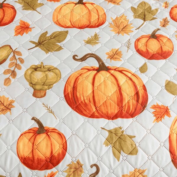 Pregrinjalo za posteljo AUTUMN PUMPKINS, barvno Dimenzije: 170 x 210 cm