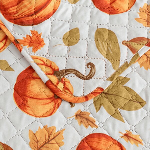 Pregrinjalo za posteljo AUTUMN PUMPKINS, barvno Dimenzije: 170 x 210 cm
