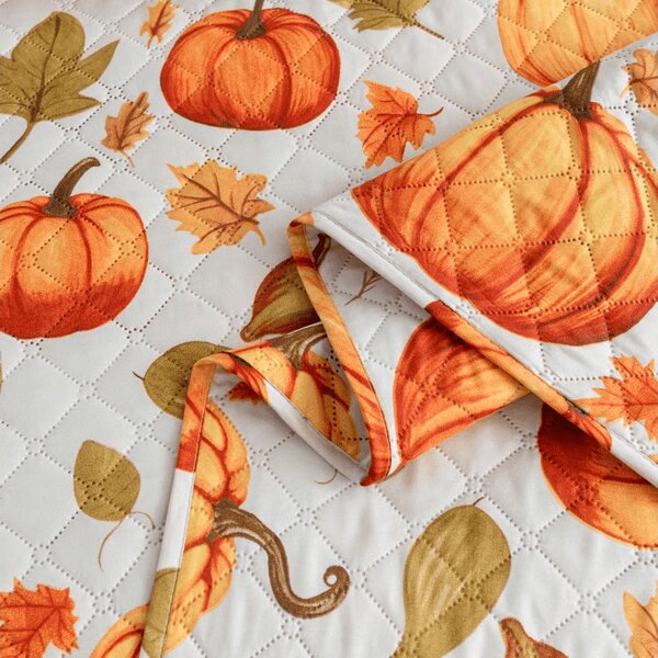 Pregrinjalo za posteljo AUTUMN PUMPKINS, barvno Dimenzije: 170 x 210 cm