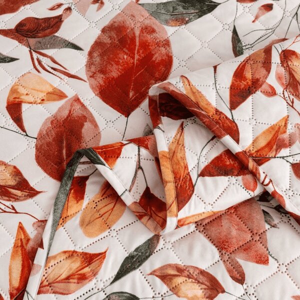 Pregrinjalo za posteljo AUTUMN LEAVES, barvno Dimenzije: 170 x 210 cm
