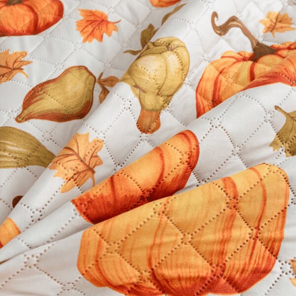 Pregrinjalo za posteljo AUTUMN PUMPKINS, barvno Dimenzije: 170 x 210 cm