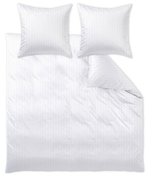 POSTELJNINA Belluno 200/200 cm damast bela
