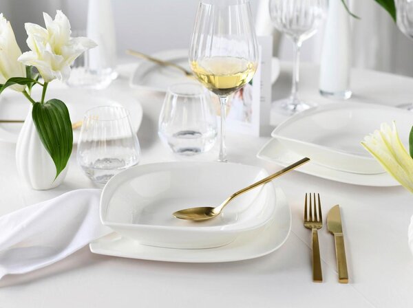 Creatable Kombinirani Servis Melbourne Creme, 16-Delni