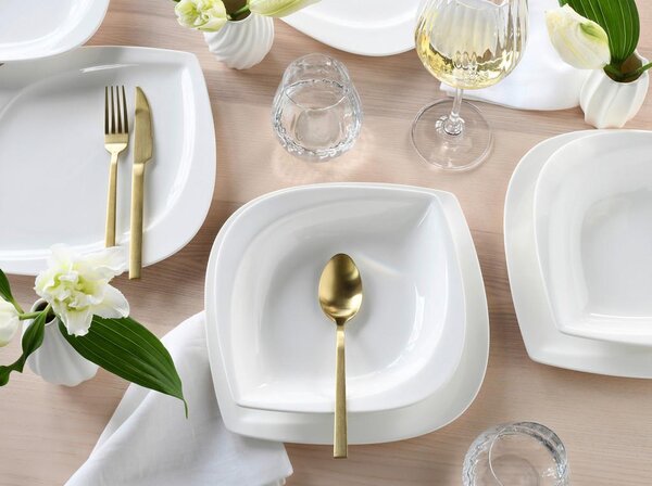 Creatable Jedilni Servis Melbourne Creme, 12-Delni