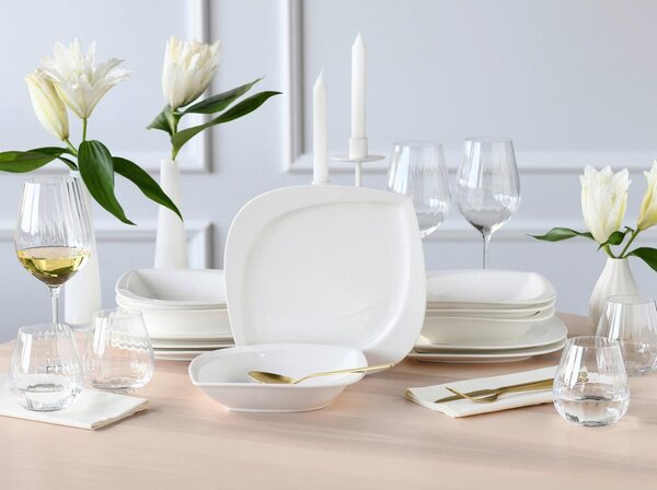 Creatable Jedilni Servis Melbourne Creme, 12-Delni