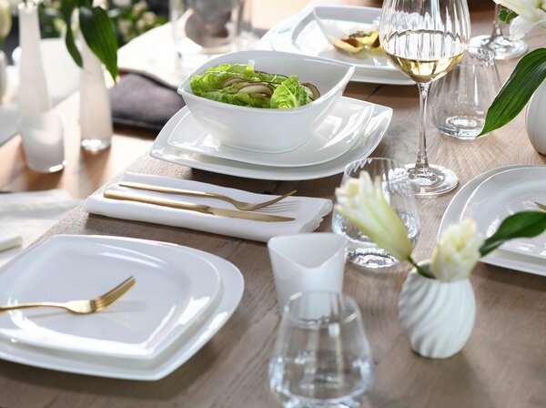 Creatable Jedilni Servis Melbourne Creme, 12-Delni