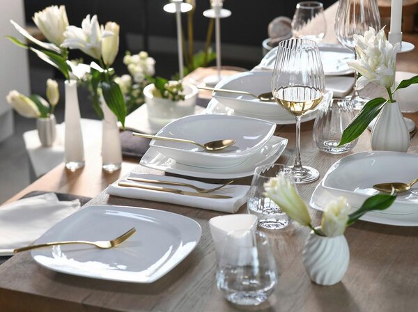Creatable Jedilni Servis Melbourne Creme, 12-Delni