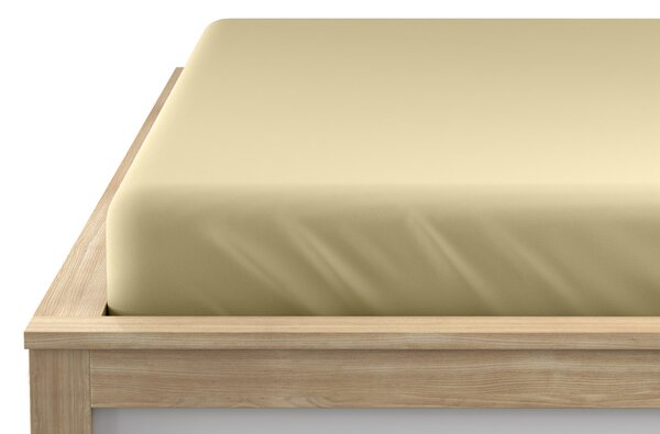 Jersey rjuha EXCLUSIVE kremna 90 x 200 cm