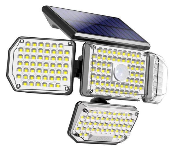 Immax 08499L - LED Solarna stenska svetilka s senzorjem LED/5W/5,5V IP44