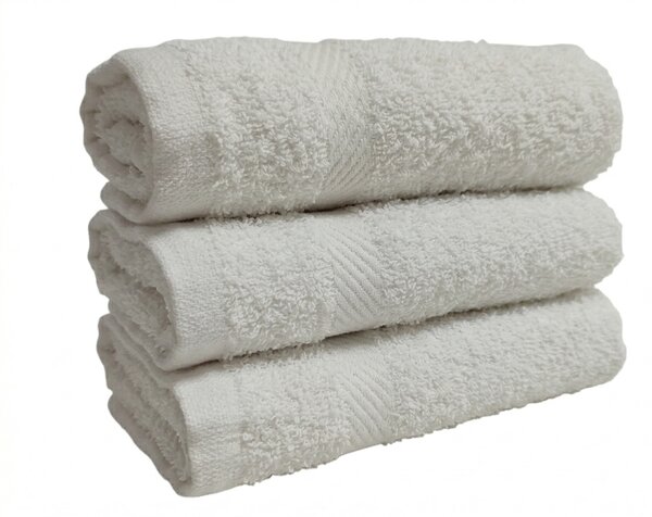 Brisača PURELLO MINI 30x30 cm bela, 100% bombaž