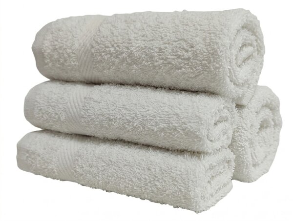 Brisača PURELLO MINI 30x30 cm bela, 100% bombaž