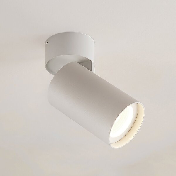 Arcchio Thabo LED stropni reflektor, nastavljiv, 12,5 W, zatemnjen, Bela, Hodnik, Kovina, Sodobni