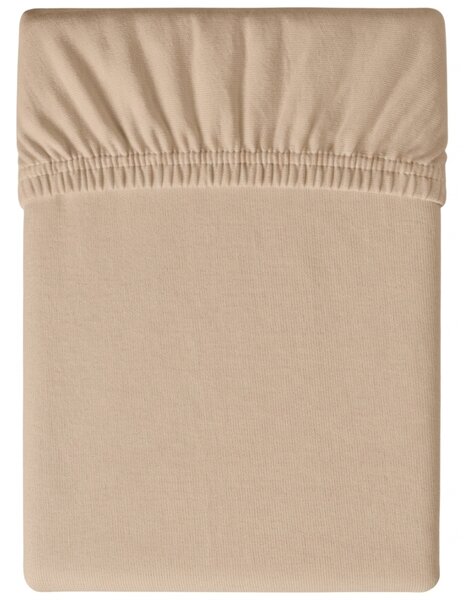 Jersey rjuha BASIC bež 90 x 200 cm