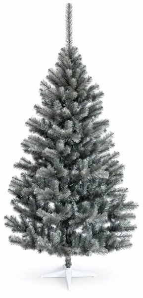 ShopJK Božično drevo jelka srebrna 100 cm