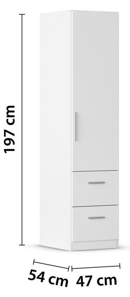 OMARA S KLASIČNIMI VRATI, bela