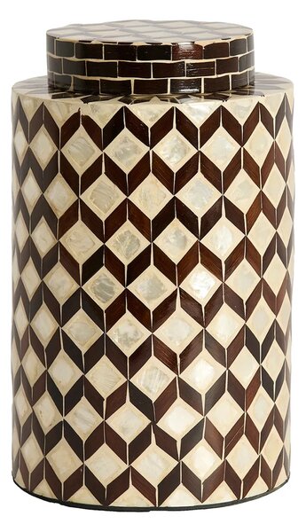 Light & Living Light & Living vaza dekorativna iz bambusovega lesa 16 x 26,5 cm