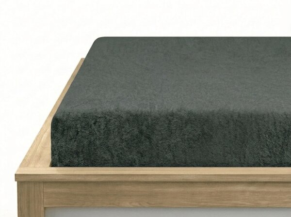 Frotirno rjuho EXCLUSIVE zelena-siva 90 x 200 cm