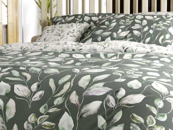 Posteljnina iz mikrovlaken DREAMFLOR zelena Dimenzije posteljnine: 70 x 90 cm | 140 x 200 cm