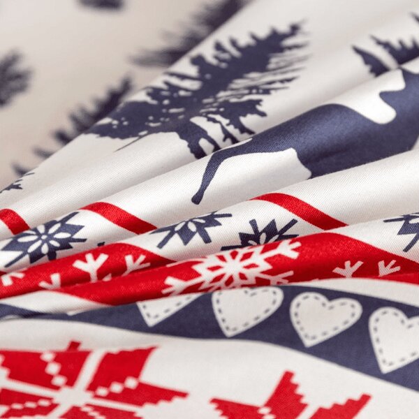 Posteljnina iz mikrovlaken TWINKLE CHRISTMAS pisana Dimenzije posteljnine: 70 x 90 cm | 140 x 220 cm