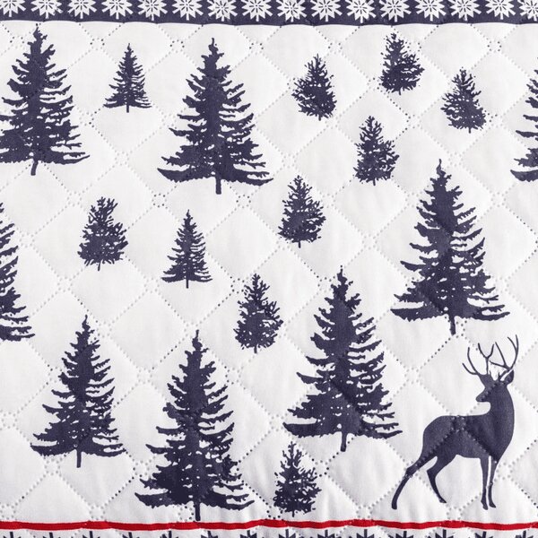 Pregrinjalo za posteljo TWINKLE CHRISTMAS, barvno Dimenzije: 170 x 210 cm