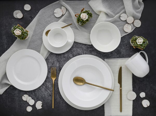 KOMBINIRANI SERVIS Fleur Royal