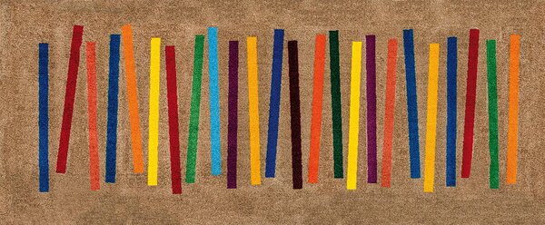KUHINJSKI TEKAČ Mixed Stripes 80/200 cm potiskano večbarvno