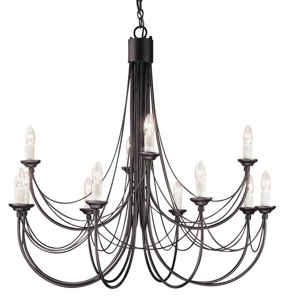 LESTENEC Black 98/86.5 cm E14