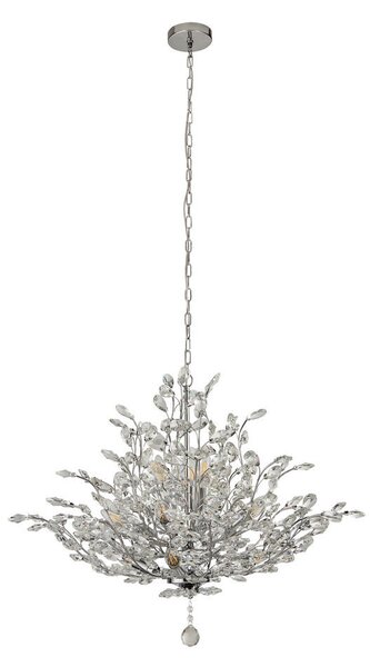 KRISTALNA VISEČA SVETILKA BOUQUET 78/150 cm E14