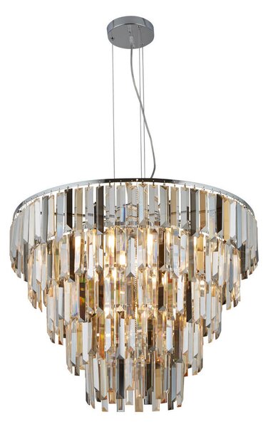 KRISTALNA VISEČA SVETILKA Clarissa 65/53-170 cm E14
