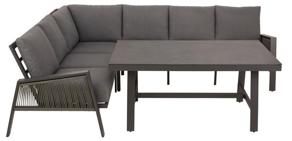 LOUNGE GARNITURA tkanina aluminij