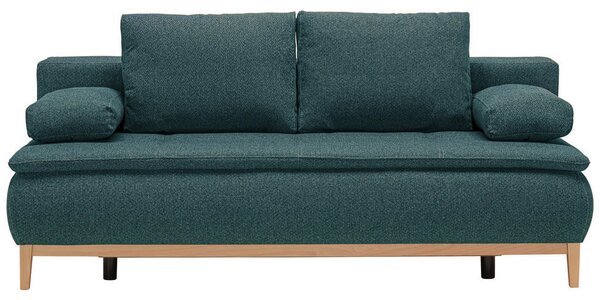 BOXSPRING ZOFA, barve petroleja tekstil