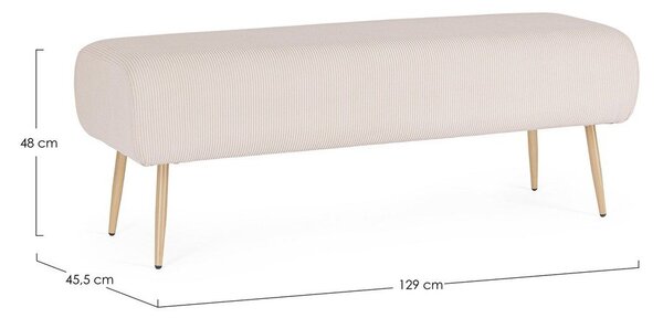 Bela oblazinjena klop Olga – Bizzotto