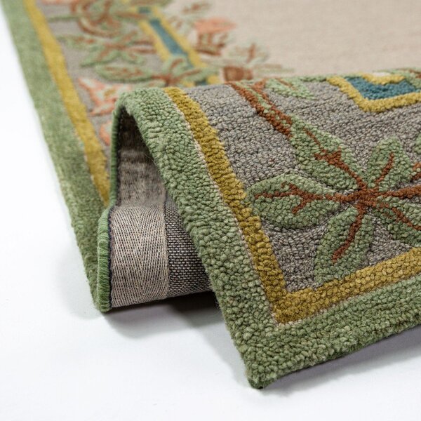 Ročno tkan volnen tekač 80x300 cm Verona Floral – Flair Rugs