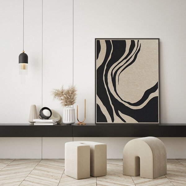 Akustična 3D slika z okvirjem 90x120 cm Sacred Silence 2 – Malerifabrikken
