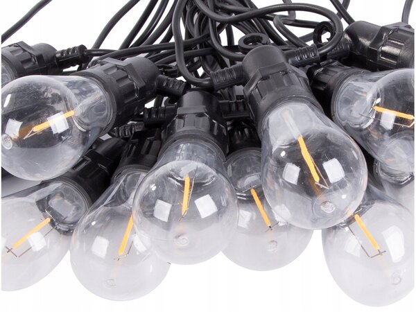 LED svetlobna vrtna veriga LUCENT, 20 m
