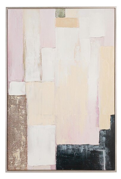 Tiskana/z ročno naslikanimi elementi slika z okvirjem/na platnu 80x120 cm Meldert – Yes Everyday