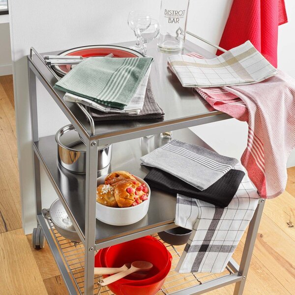 Bombažne kuhinjske krpe v kompletu 3 ks 50x70 cm Vibrato – douceur d'intérieur