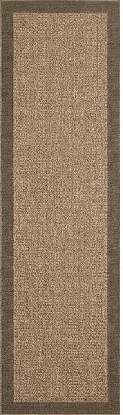 Rjav zunanji in notranji tekač 80x250 cm Timber 1402 – Ayyildiz Carpets