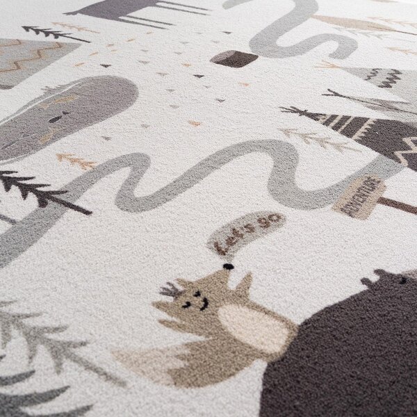 Kremno bela pralna otroška preproga 160x230 cm Coco 1135 – Ayyildiz Carpets