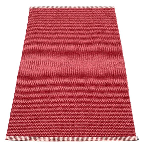 Rdeča notranja in zunanja preproga 85x160 cm Mono Blush – Pappelina
