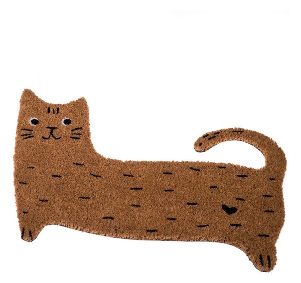 Predpražnik iz kokosovih vlaken 40x60 cm Cat – Dakls