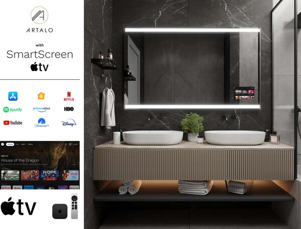 Kopalniško ogledalo z LED osvetlitvijo M13 premium