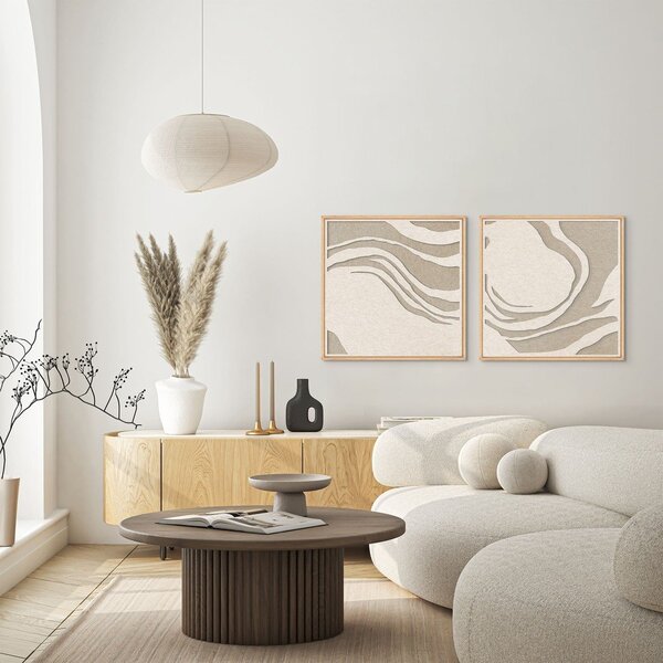 Akustična 3D slika z okvirjem 62x62 cm Sacred Silence 2 – Malerifabrikken