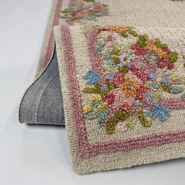 Ročno tkana volnena preproga 200x300 cm Elise Floral – Flair Rugs