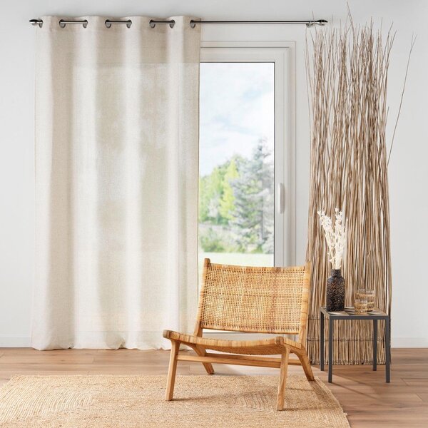 Kremno bela zavesa 140x240 cm Pauline – douceur d'intérieur